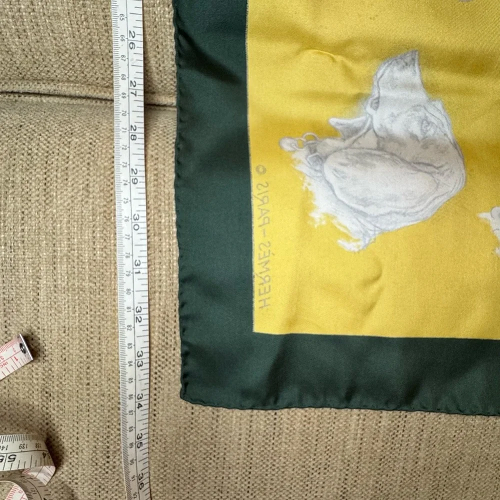 Vintage Hermes Monarch Silk Scarf - Picture 16 of 17
